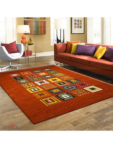گلیم فرش ماشینی